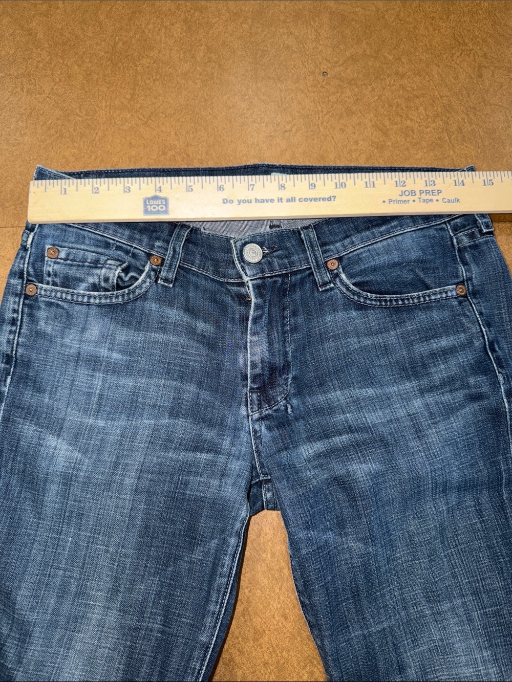 7 For All Mankind Dojo Indigo Wide Leg Flare Jeans • Like NEW • Size 27 - Picture 4 of 11